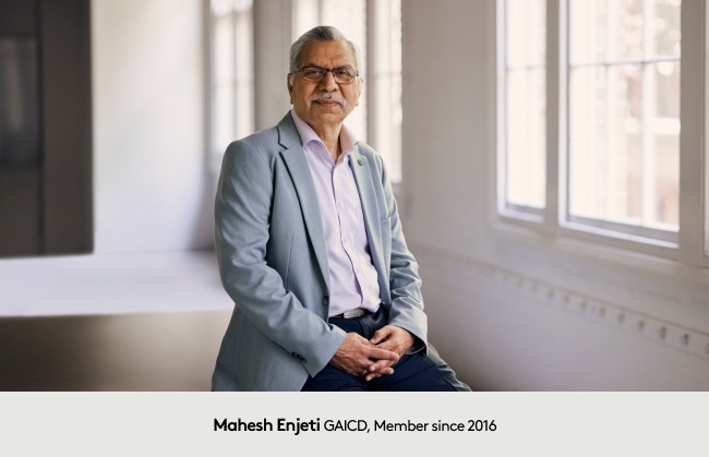 Mahesh Enjeti GAICD, Member since 2016 Mahesh Enjeti GAICD, Member since 2016