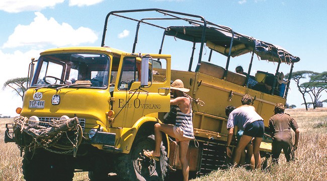 intrepid travel truck