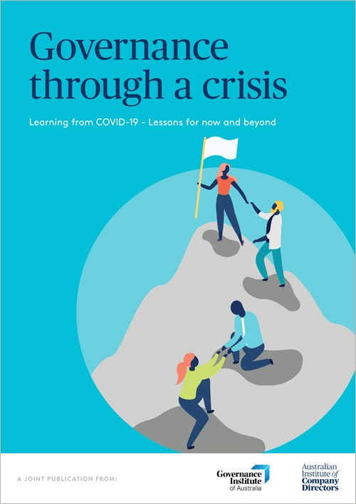 Governing through a crisis report cover