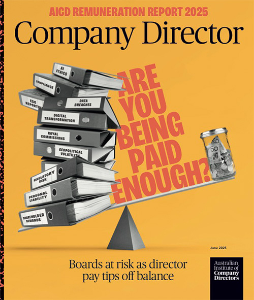 Australia's leading magazine for directors.