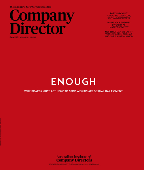 Australia's leading magazine for directors.