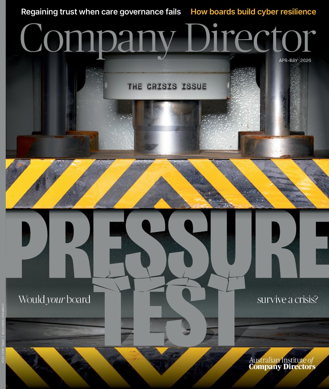 Cover of April/May 2026 magazine