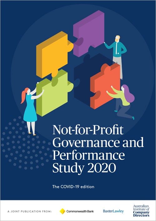 NFP Governance and Performance Study 2020 cover
