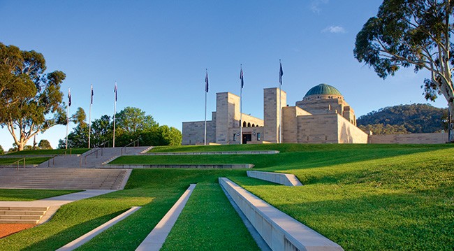 war memorial lawn