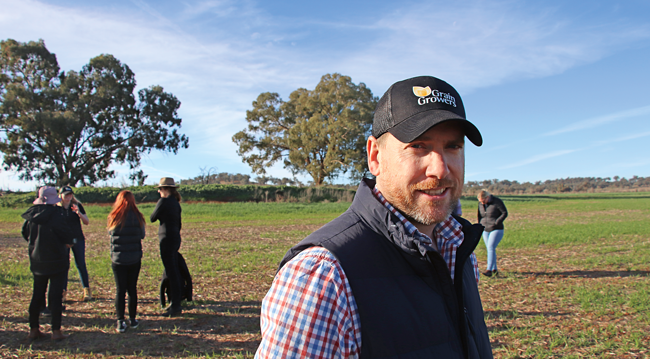 David McKeon GAICD, CEO of peak body GrainGrowers Australia