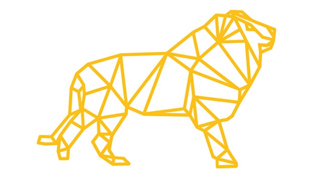 drawing of lion