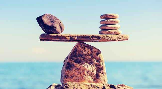 Stacked Rocks Balancing