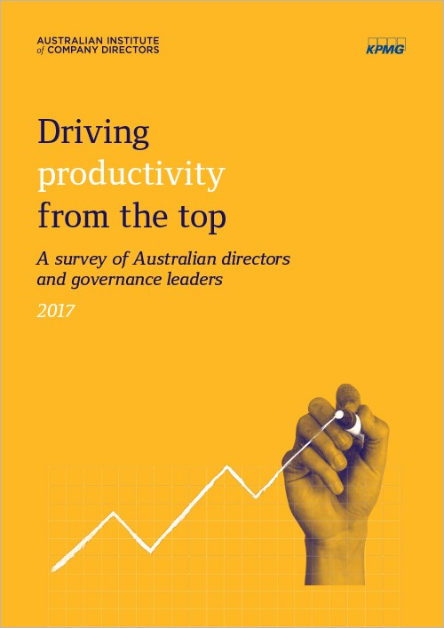 Driving productivity from the top cover Driving productivity from the top cover