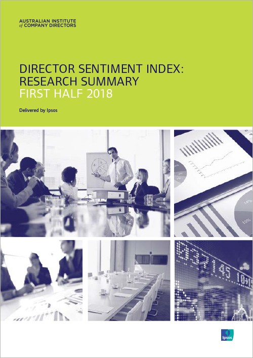 director sentiment index research summary 2018 director sentiment index research summary 2018