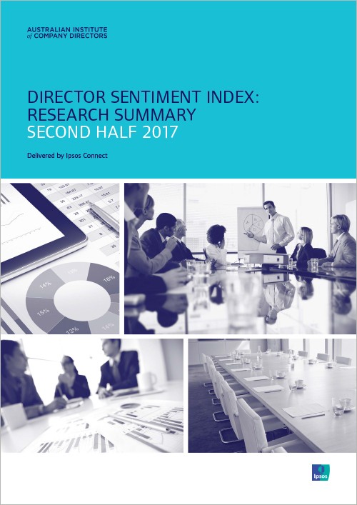 Director sentiment index research summary 2017 cover Director sentiment index research summary 2017 cover