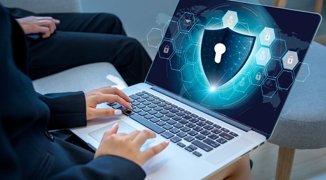 Laptop cyber security Laptop cyber security