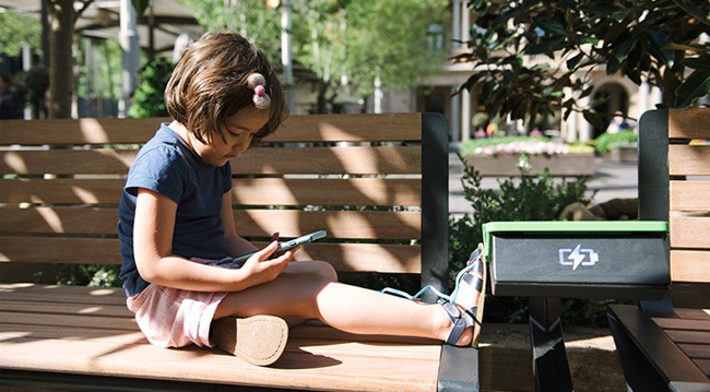 charging bench charging bench