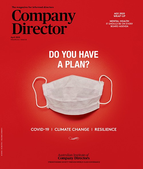Cover magazine April 2020 Cover magazine April 2020