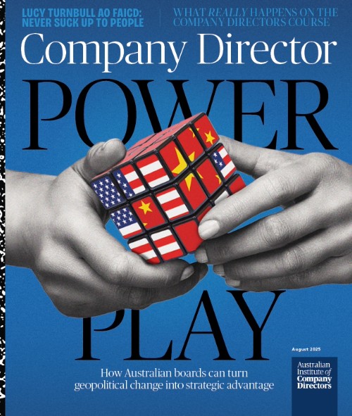 Cover of August magazine