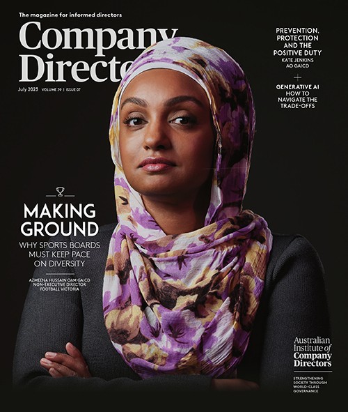 Cover of July 2023 magazine
