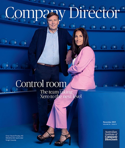 Cover of August 2023 magazine