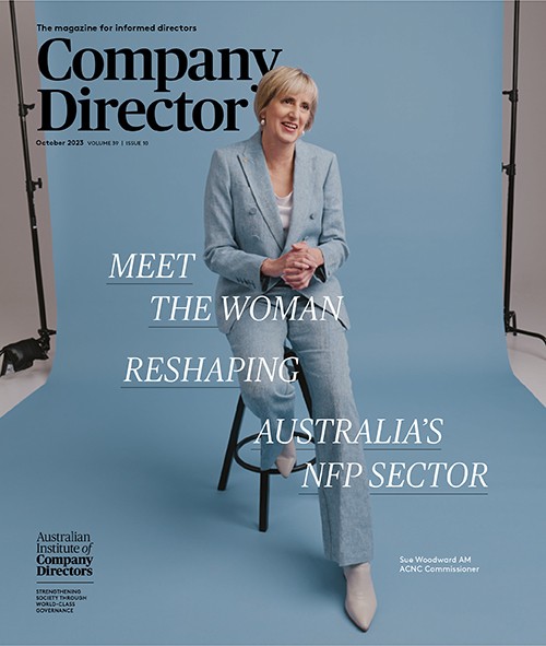Cover of August 2023 magazine