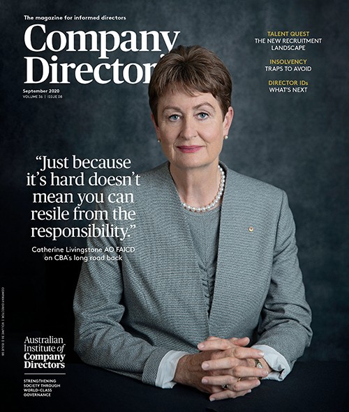 Cover of July magazine