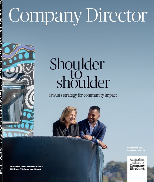Cover of September magazine
