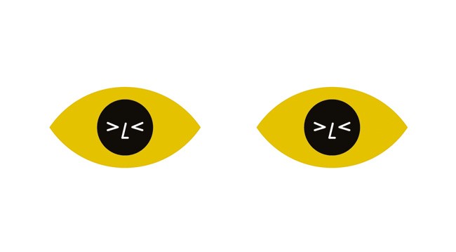 pair of cartoon eyes pair of cartoon eyes