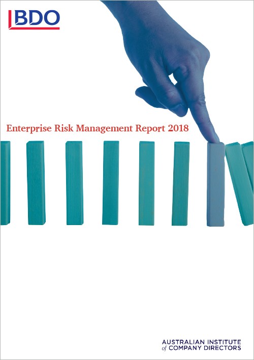 BDO risk management cover 2018 BDO risk management cover 2018