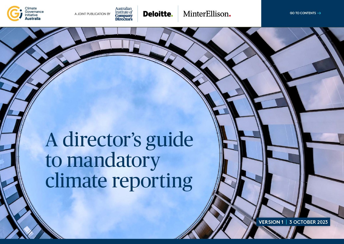 Mandatory Climate Reporting Guide