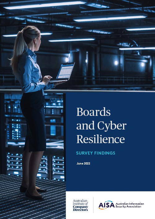 Boards and cyber resilience cover