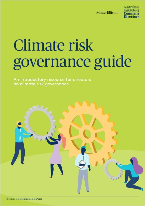 Climate governance guide report cover