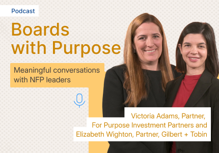 Boards with Purpose - Director Remuneration in the Not-for-Profit Sector (with Jenni Hutchins, CEO, Warrigal)ersations with NFP leaders - Jagdeep Singh - Board Director, Consultant and Former CTO